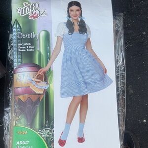 Spirit Dorothy Costume with Blue and White Gingham